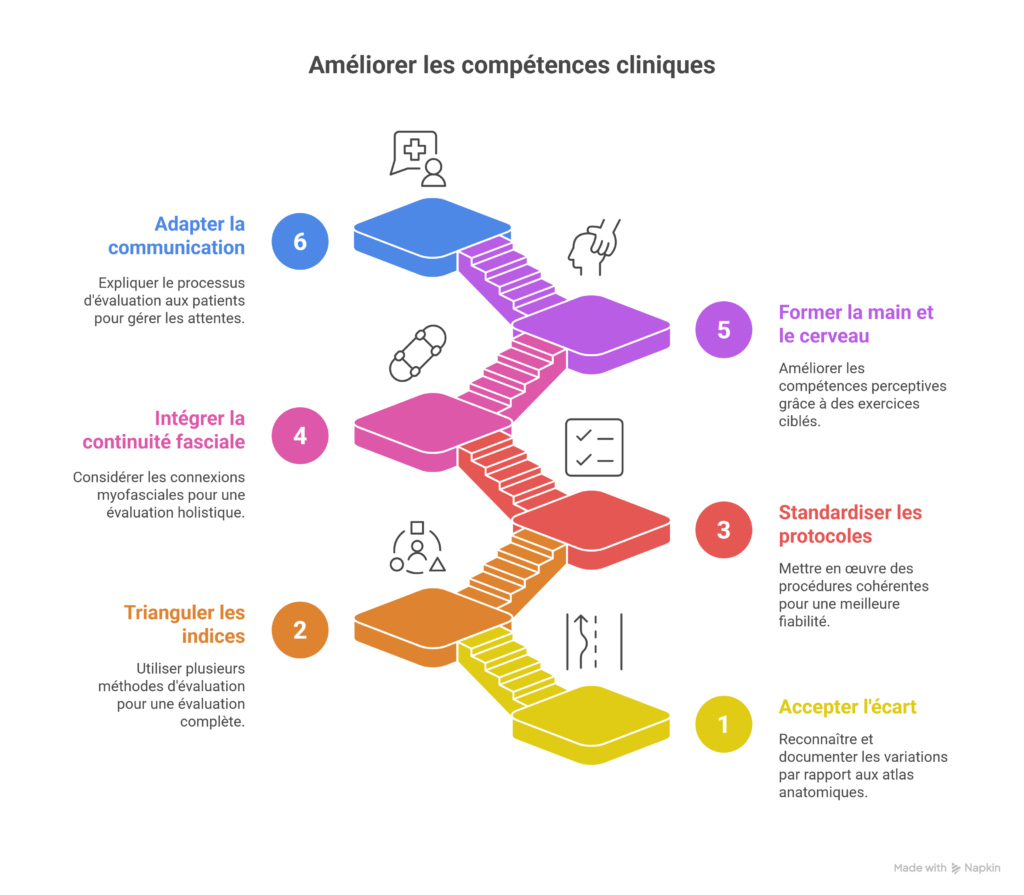 Conséquences cliniques (principes concrets)