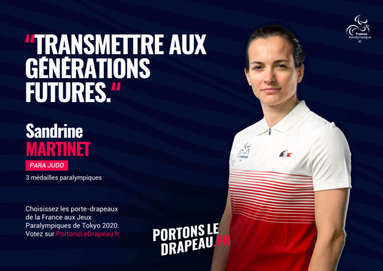 Sandrine Martinet Porte-Drapeaux